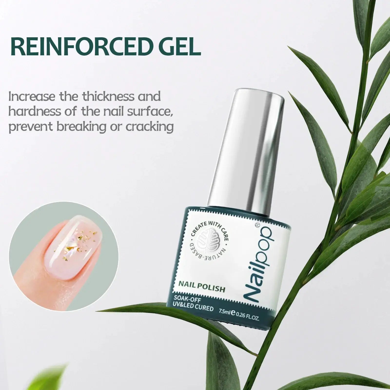 Nailpop Gel Nail Polish Liner 8ml Precision French Tips And Intricate Nail Art With Thin Brush For Sharp Lines