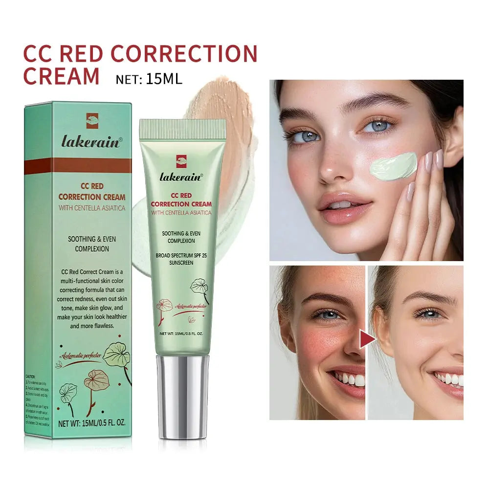 Korean Glow CC Cream Color Changing Liquid Foundation With High Coverage Hydrating Water Gel Formula
