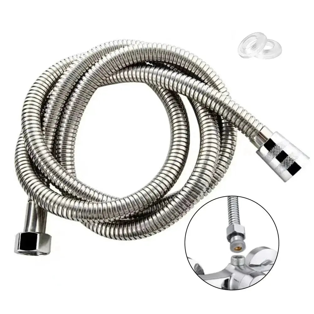 LUHAIXIONGDI Stainless Steel Shower Hose Explosion Proof Large Flow And Compression Resistant Half Inch Two Meter