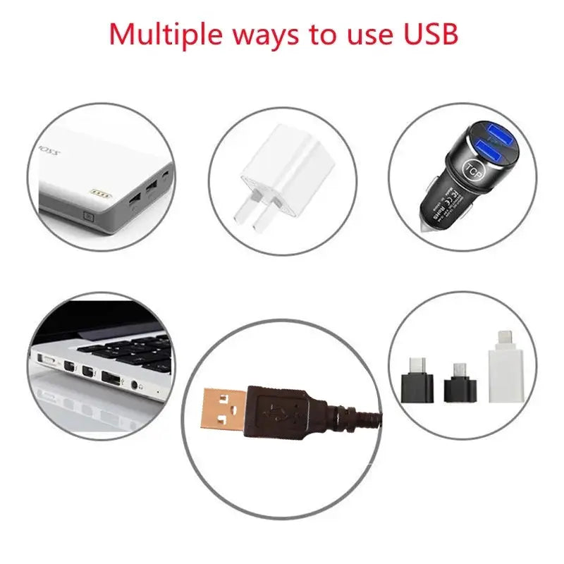 Car LED starry sky night light by Simples Market, USB-powered 5V galaxy projector