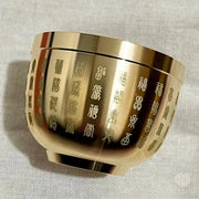 Gold Feng Shui Hundred Blessings Bowl Copper Exquisite Mini 4.5cm And 6cm Sizes Gift