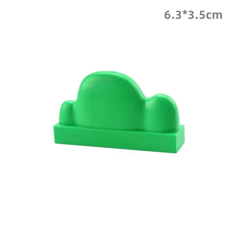 Big Outdoor Building Blocks Forest Plant Series Set For Farm Garden Decor And Kids Toys Bricks