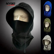 NYQD Fleece Balaclava Face Mask for Men and Women Winter Neck Warmer Hood Ski Sun Protection Windproof