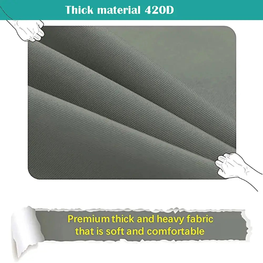 Sofa cushion inner cover by Simples Market in thick gray 420D fabric for outdoor garden chairs