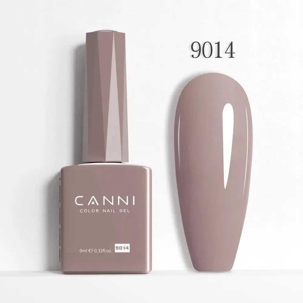 Canni Hema Free Nail Gel Polish Christmas Red Collection Semi Permanent 9ml Long Lasting Shine