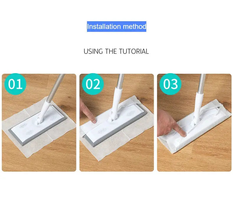 Simples Market disposable electrostatic mop pads for dust removal, pack of 30/200 pieces for floor cleaning