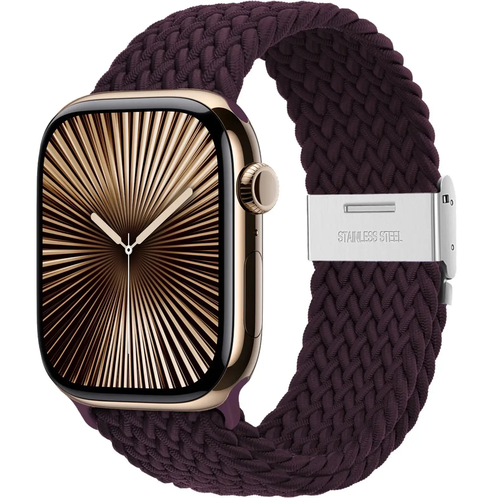 Strap For Apple watch band 46mm 45mm 44mm 49mm 40mm 41mm 42mm Braided loop correa bracelet iWatch series 10 8 9 7 5 2030