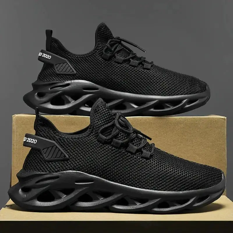 Unisex Running Shoes Breathable Mesh Upper Lightweight EVA Outsole Casual Sneakers For Men Women Outdoor Activities