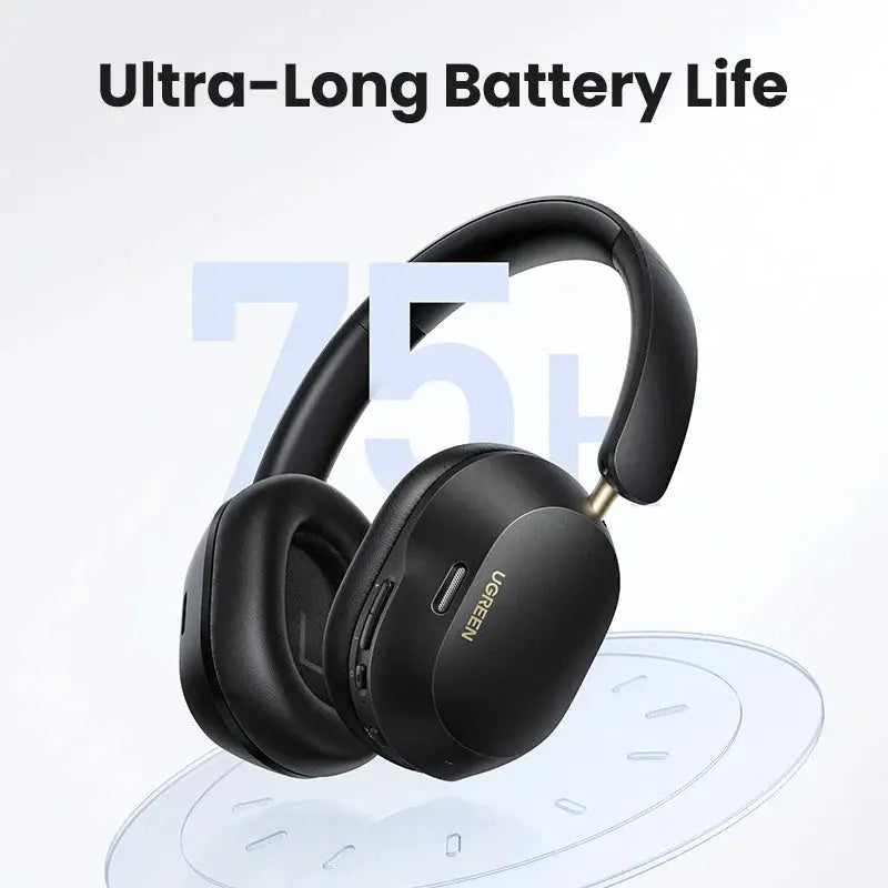 Choice Wireless Bluetooth Headphones With 43dB Hybrid Active Noise Cancellation HiRes LDAC And 75 Hour Battery