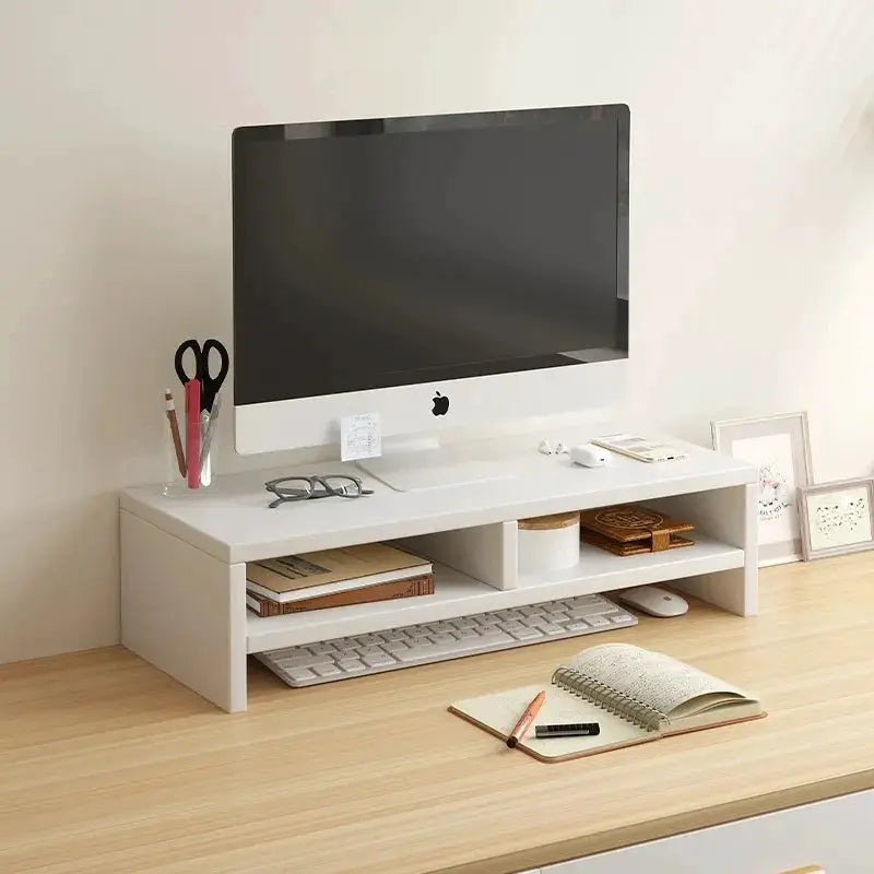 Monitor Riser Stand Ergonomic Laptop Stand Desk Organizer Keyboard Storage For Home Office