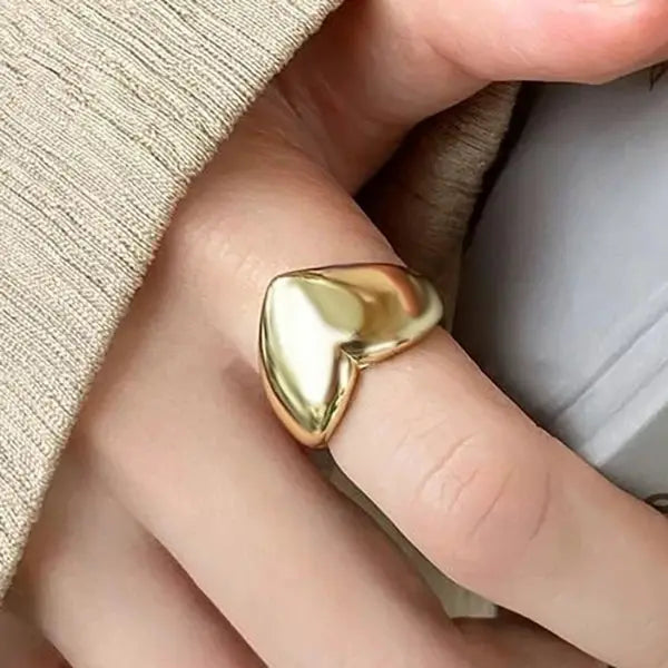 925 Sterling Silver Love Heart Ring With Hanadama Pearl For Women Gift Jewelry Birthday