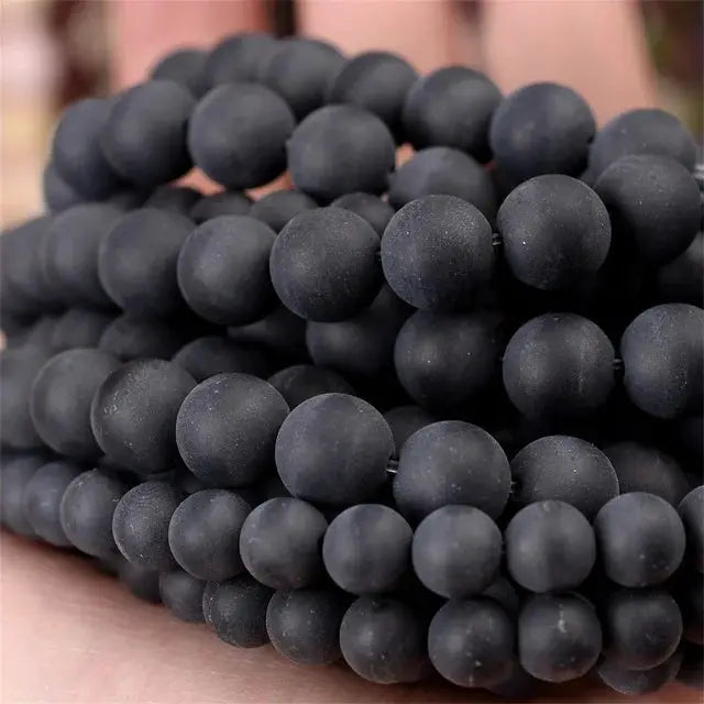 Natural Stone Beads Lava Jasper Tiger Eye Quartz Agate Round Beads 4 To 12mm For Jewelry Making DIY Bracelet Accessories