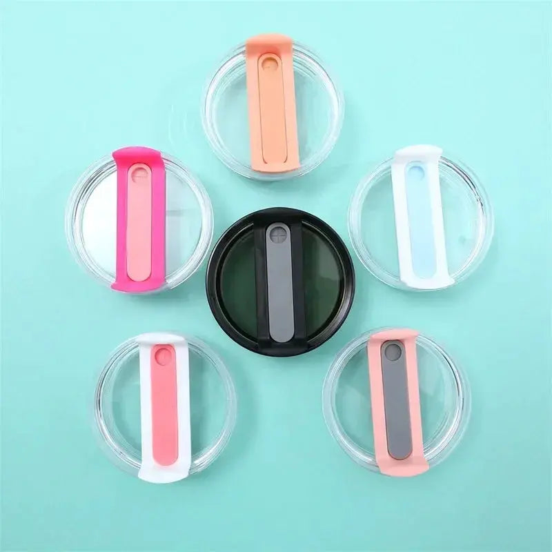 Stanley 40 Oz Tumbler Replacement Lid Flip Straw Cap Spill Proof BPA Free Silicone Seal