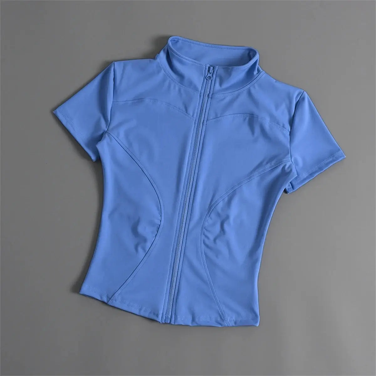 AeroFlex Women Slim Casual Sports Jacket Lightweight Breathable Zip Front For Cycling Running Yoga