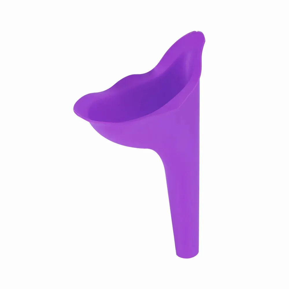 Purple 750ml portable adult urinal for travel, car and camping use
