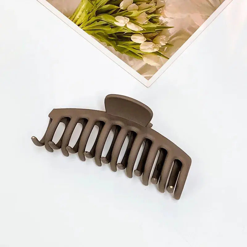 Geometric Matte Hair Claw Set - Simples Market