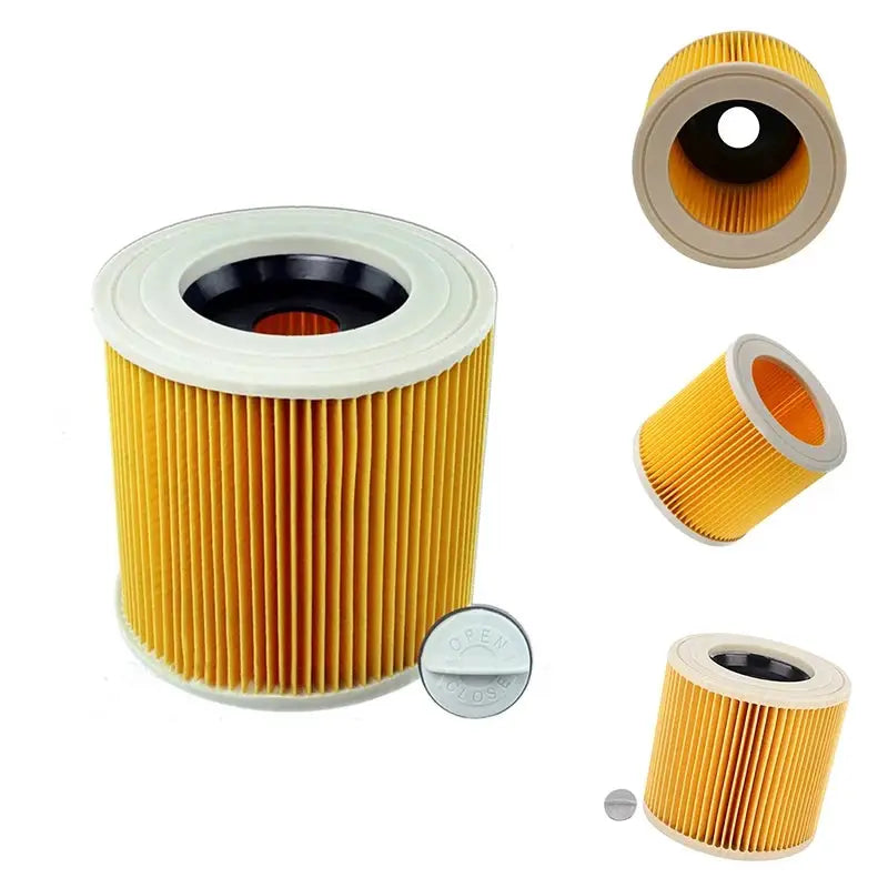 Karcher Replacement Cartridge Filter For WD WD2 WD3 WD1 MV3 MV2 Wet Dry Vacuum Cleaner