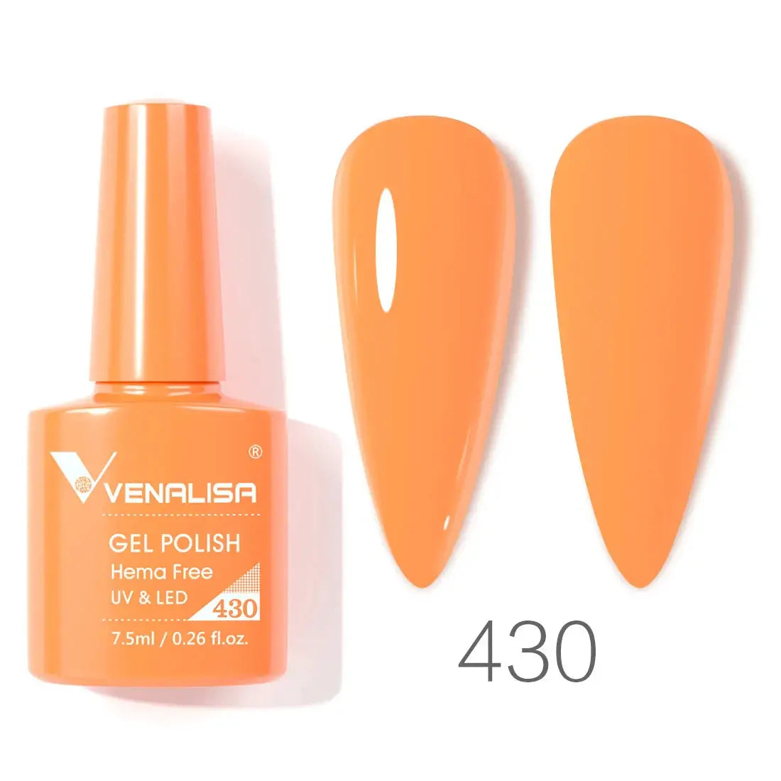 Venalisa 7 5ml Gel Nail Polish Kit 60 Colors Hema Free Milky White Jelly Soak Off UV LED Varnish Full Coverage