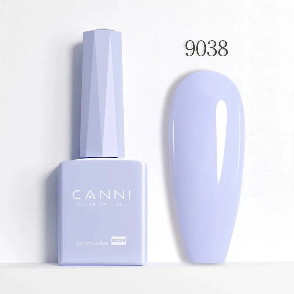 Canni Hema Free Nail Gel Polish Christmas Red Collection Semi Permanent 9ml Long Lasting Shine