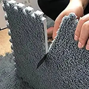 Simples Market gray EVA foam pet warming pad 30x30 cm with textured surface