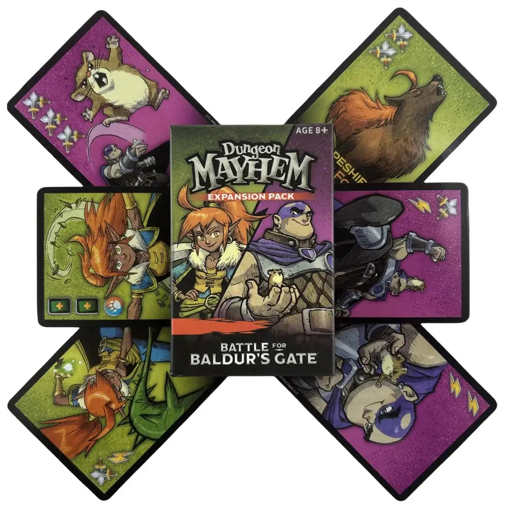 3 Styles Family Fun Card Game Dungeon Mayhem For Family Parties And Adventure Deck