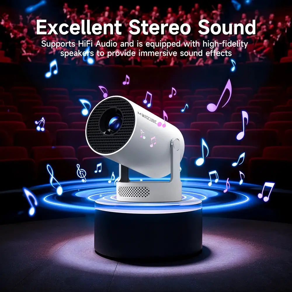 Magcubic HY300 Pro 8K Projector 290 ANSI WiFi Android 14 Portable