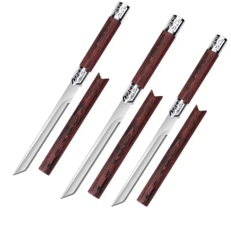 Exquisite Stainless Steel Small Straight Knife Paring Knife For Fruits Sushi And Meats Portable Household Kitchen Tool