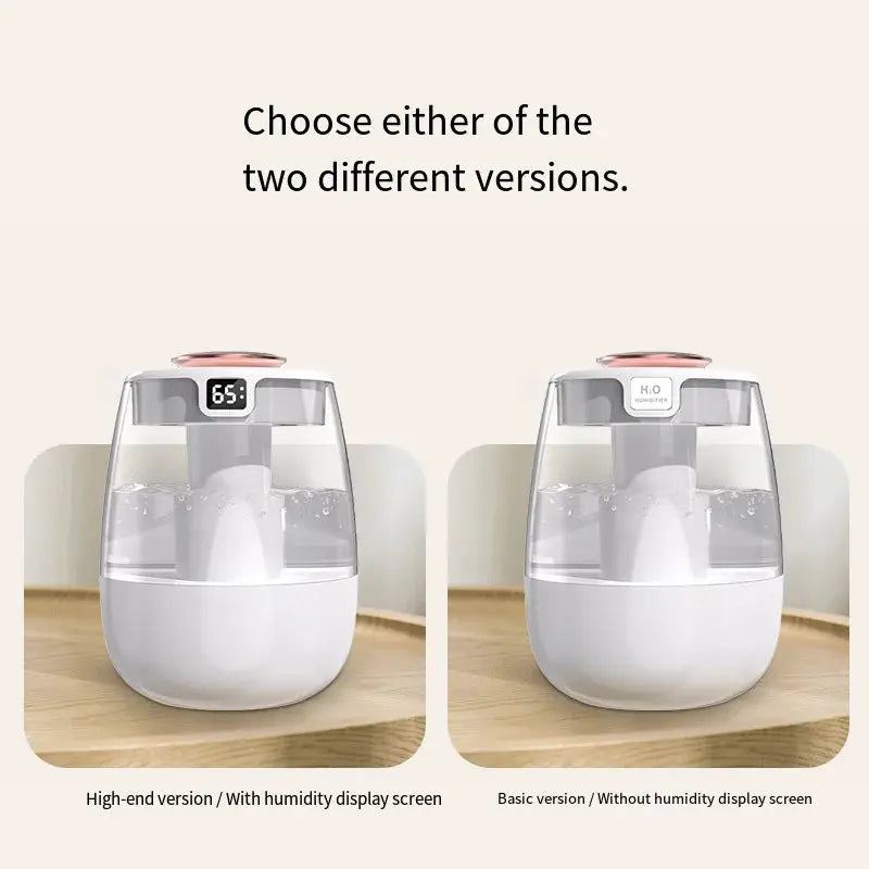 Aroma Humidifier With Double Spray Ports Essential Oil Diffuser USB Water Humidifier With Light For Home Office