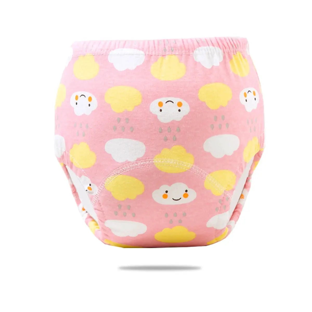 Breathable Cotton Baby Training Pants 0 to 3 Years Reusable Cloth Nappy Toilet Training Pants for Newborns