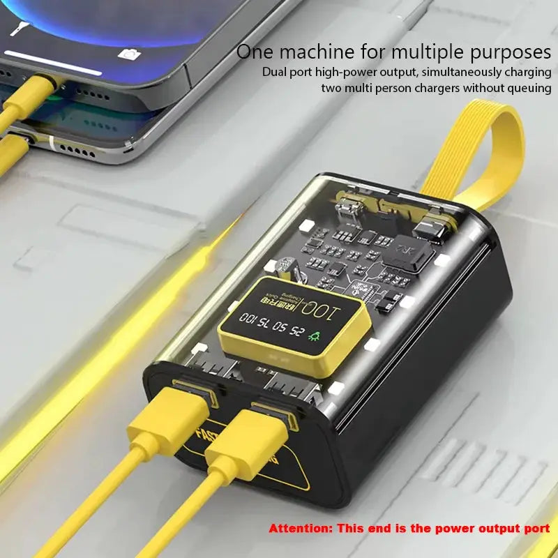 3x18650 Battery Charger Case DIY Power Bank Box Fast Charge 5V 2A Double USB Output LED Night Light