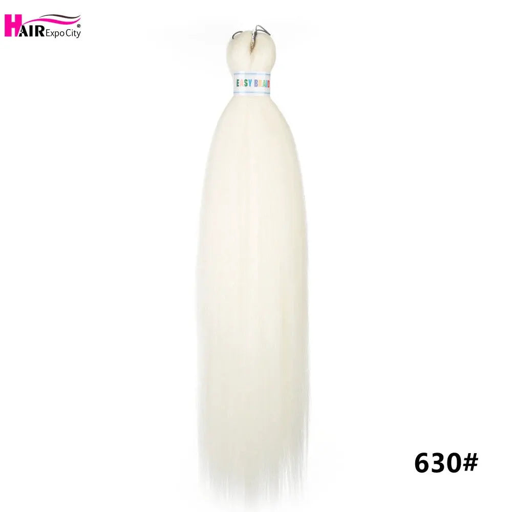 Easy Braids 26Inch synthetic jumbo braids hair extensions light blonde bundle