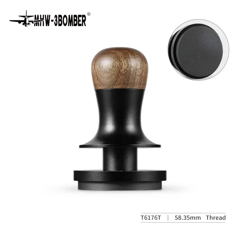 MHW-3BOMBER 30 Lb Constant Pressure Coffee Tamper 53.35mm 58.5mm Espresso Flat Tampers Barista Espresso Accessories Tool
