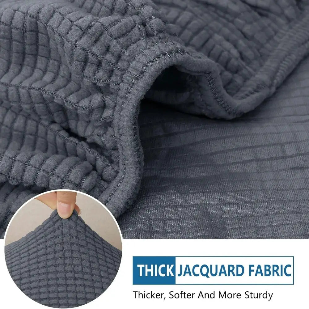 Waterproof Couch Cushion Covers Washable Slipcovers Thick Stretch Jacquard Fabric Sofa Couch Protection