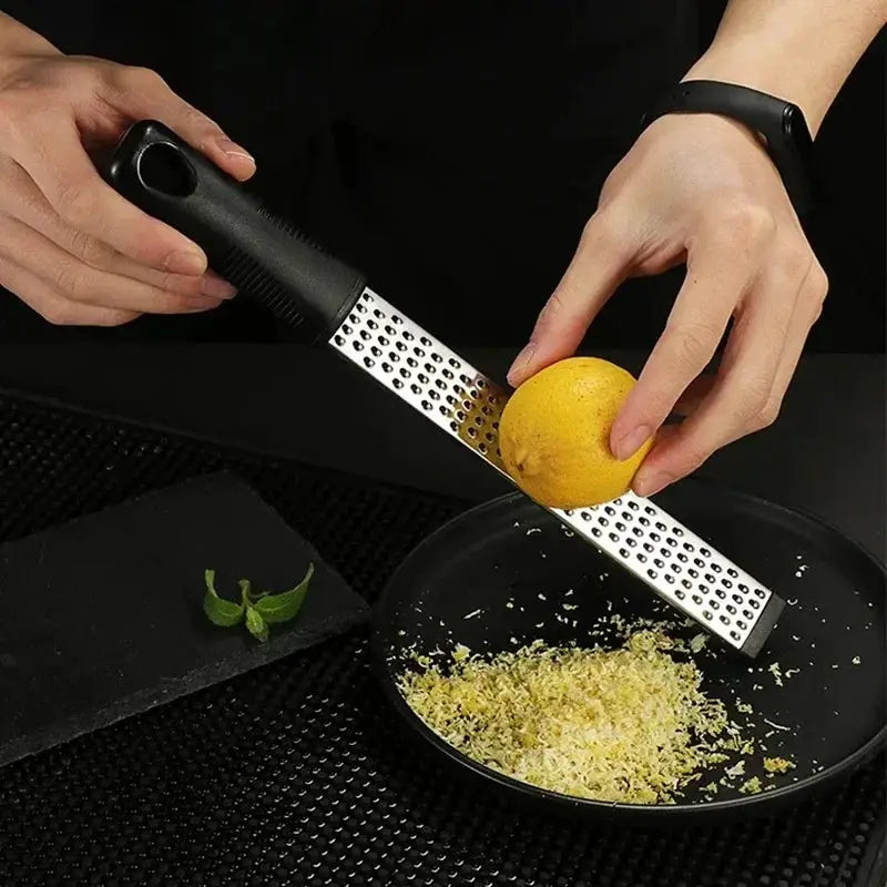 ChefCraft All in One Stainless Steel Grater Slicer Zester for Cheese Citrus Chocolate Veggies