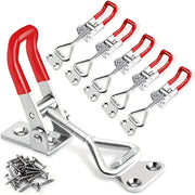 2 Or 5 Piece Adjustable Toggle Clamp Latch Heavy Duty Stainless Steel Holding Clamp For Smoker Lids Tools Boxes