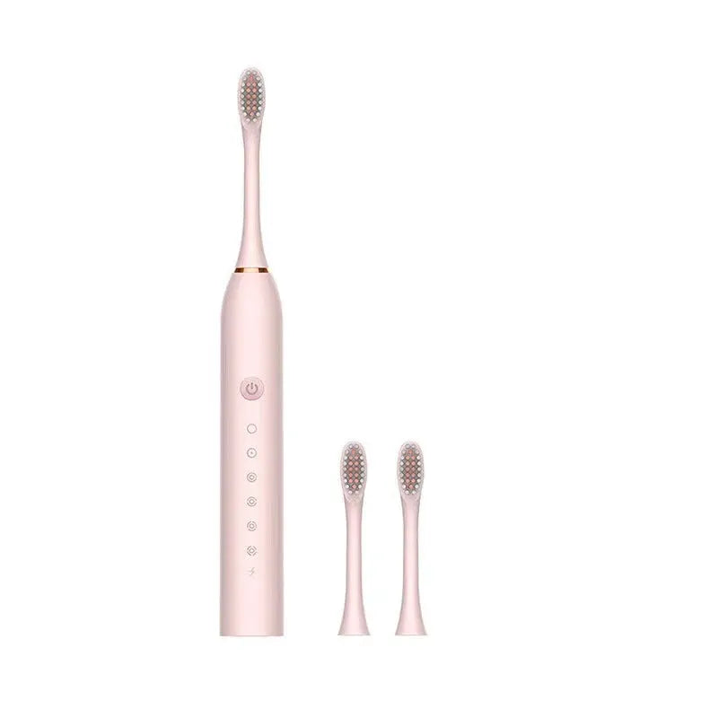 SonicWave Pro Electric Toothbrush for Adults IPX7 Waterproof USB Rechargeable DuPont Brush Head 6 Cleaning Modes