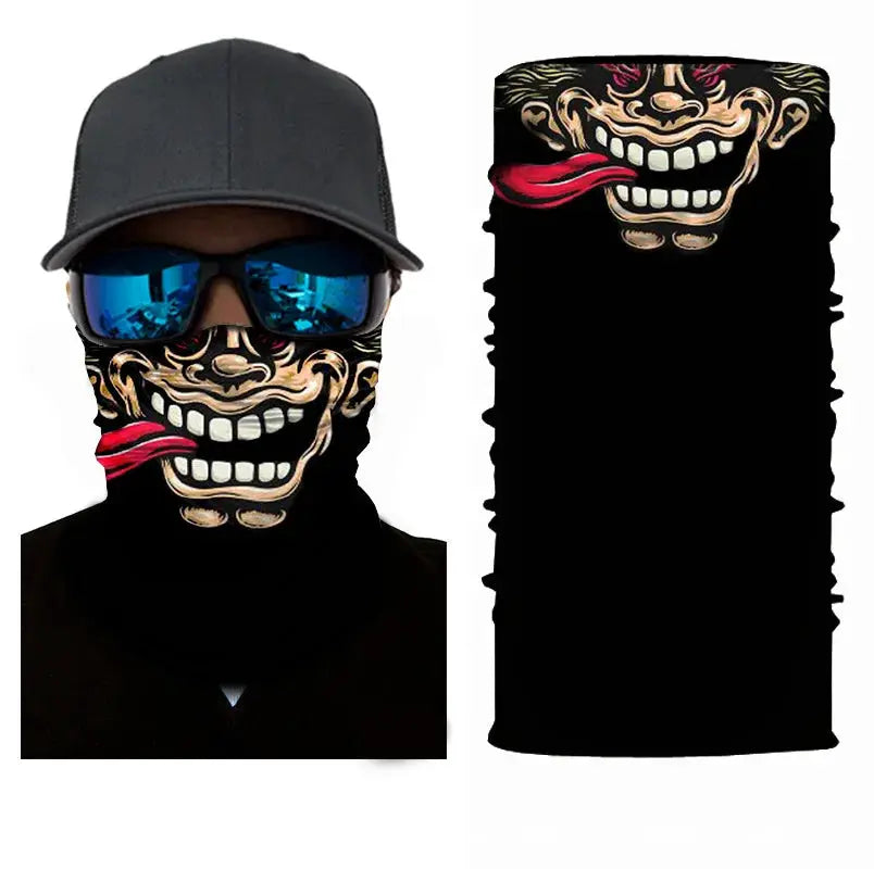 Seamless Tactical Neck Gaiter Bandana Scarf For Men Face Mask Balaclava For Cycling Skiing Motorcycle Hiking