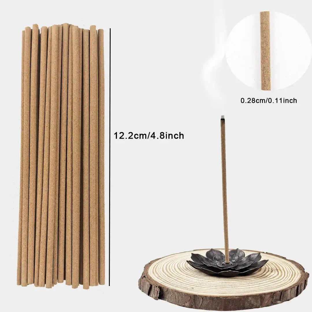 44Pcs Palo Santo Incense Sticks Box Bold 0.28cm For Home Yoga Relaxation Travel Aromatherapy Purifies Air
