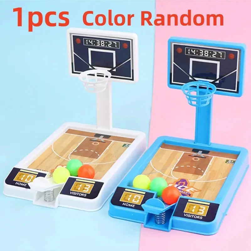Mini Finger Basketball Shooting Machine Desktop Party Game For Kids And Adults Tabletop Interactive Sports Toy