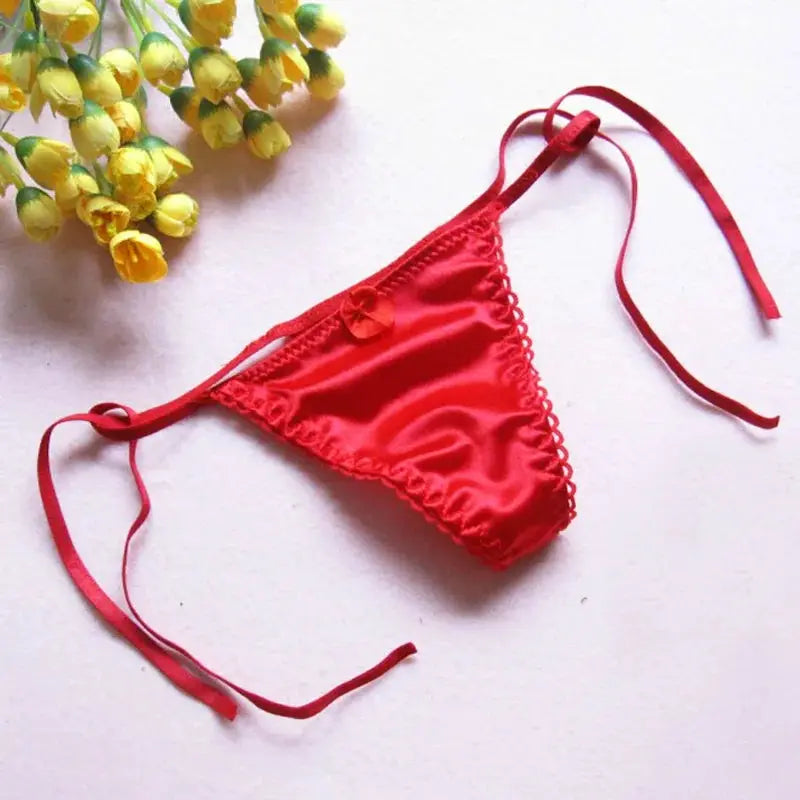 Silk Lace G String Thong Ultra Soft Elastic Lace Low Waist Comfort Perfect Seductive Fit