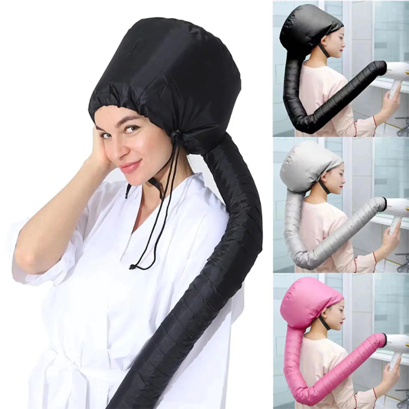 Hair Dryer Steamer Cap Reusable Drying Hat For Home Spa Salon Styling And Deep Conditioning