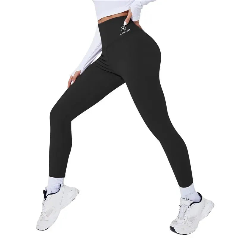 High Waist Thermal Yoga Leggings For Women Butt Lifting Gym Fitness Tights With Stretch