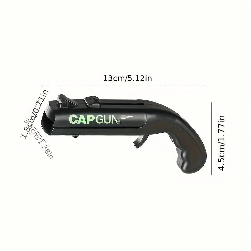 Funny Cap Gun Bottle Opener for Home Bars Parties and Weddings Gift for Men Beer Bottle Opener