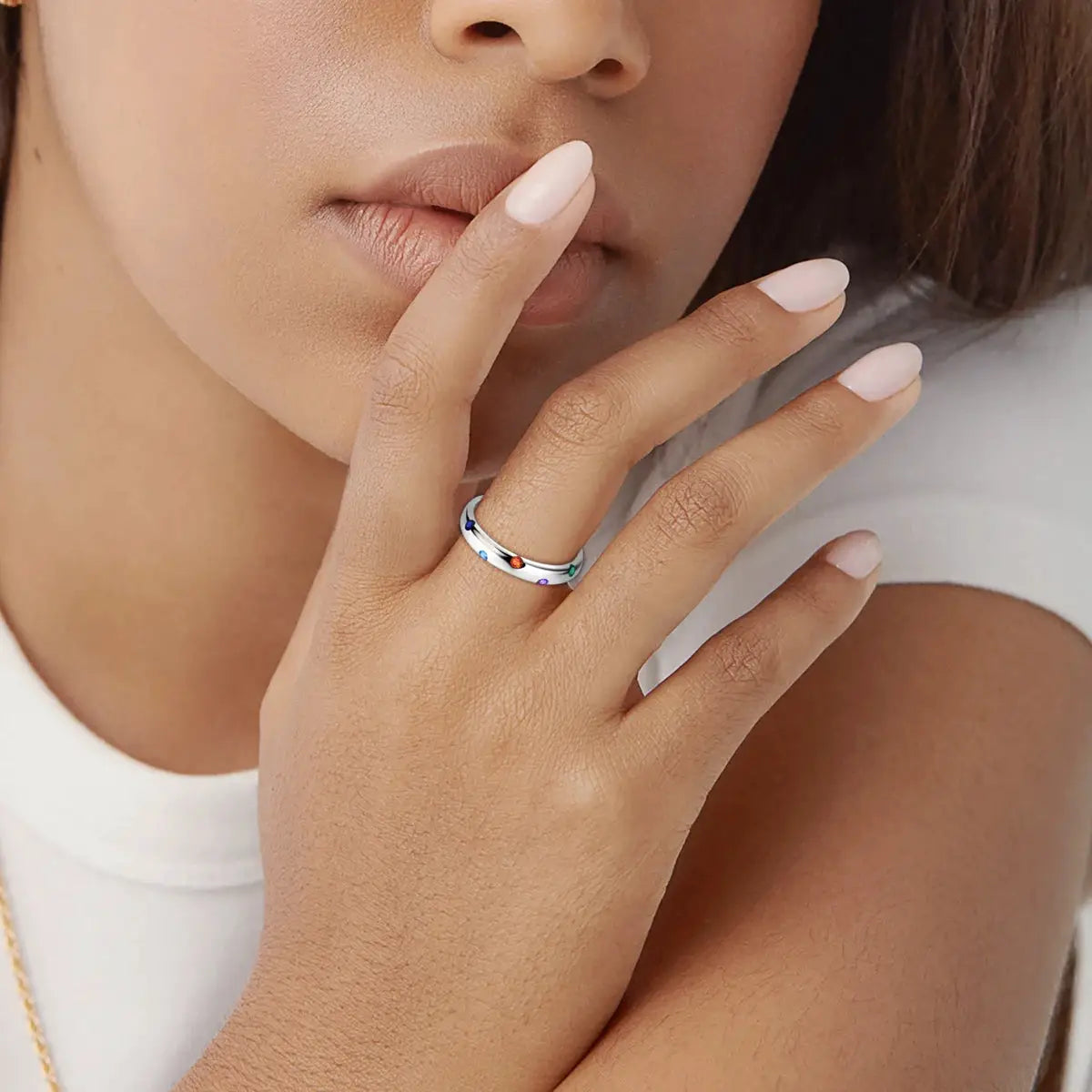 925 Silver Infinite Love Firefly Ring Original Design Zircon Ring For Women High Quality Wedding Jewelry Gift