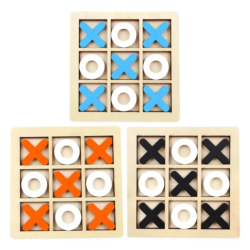 Montessori Wooden Toy Mini Chess Puzzle For Early Learning Brain Training For Children And Kids