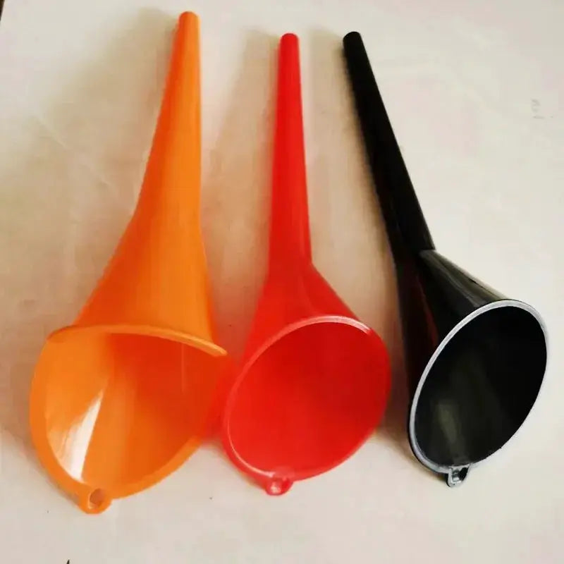 Car Long Stem Anti Splash Fuel Funnel For Gasoline And Oil Refueling Plastic Auto And Motorcycle Tool