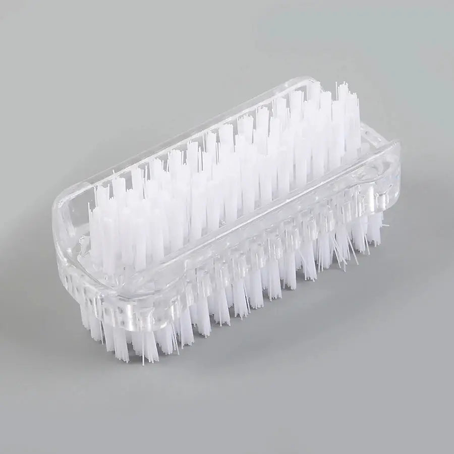 NailGlow Pro Double-Sided Nail Cleaning Brush For Manicure And Pedicure Gentle Yet Thorough Cleaning