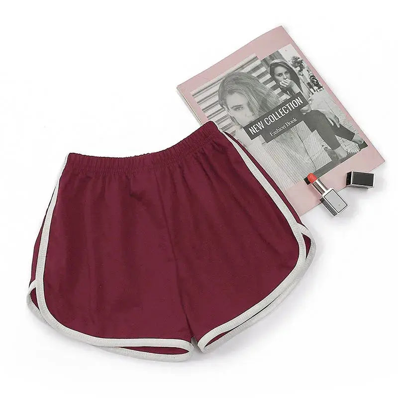 ZenFlex Women Yoga Shorts Mid Waist Breathable Lightweight Polyester For Summer Gym And Casual Wear