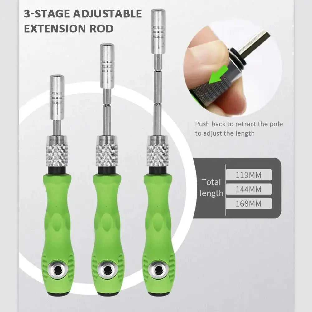 32 In 1 Multifunctional Screwdriver Set With Magnetic 30 Piece Torx And Phillips Bits For Phone PC Gadgets Repair