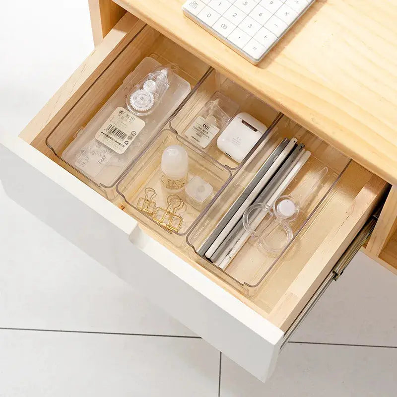 Acrylic Storage Box Transparent Cosmetic Organizer For Desktop And Dormitory Use Ideal For Skincare Masks